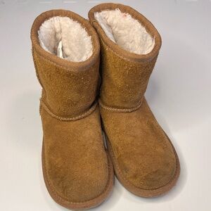 Kookaburra by Ugg Girls Tan Suede Slip On Boots